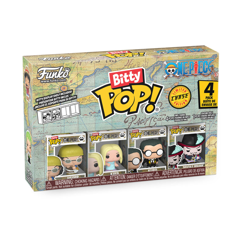 Funko Bitty Pop!: One Piece - Series 4 4 Pack(Limited Chase Edition) (FN-BIT-00086895)