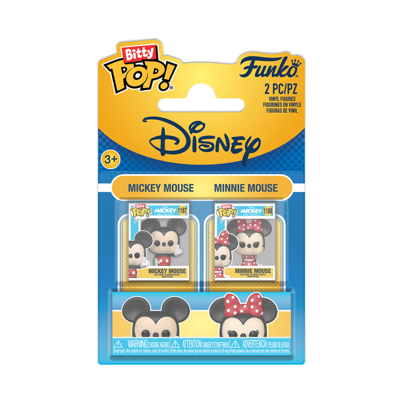 Funko Bitty Pop!: Disney - Mickey Mouse & Minnie Mouse 2 Pack (FN-BIT-00088879)