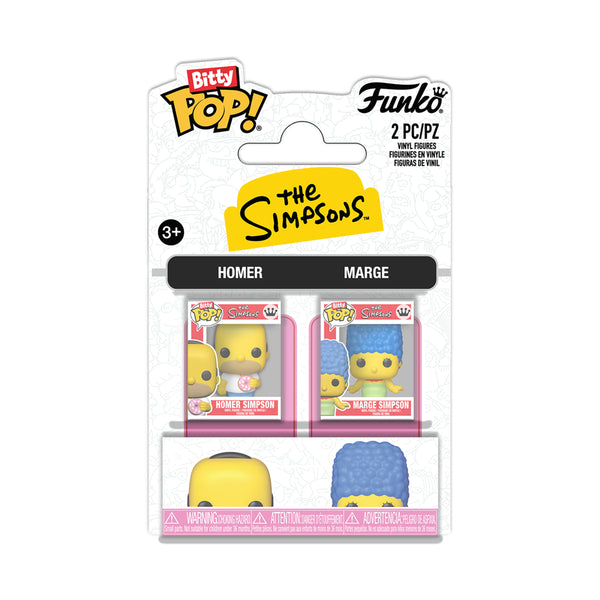 Funko Bitty Pop!: Homer & Marge Simpson 2-Pack (FN-BIT-00094217)