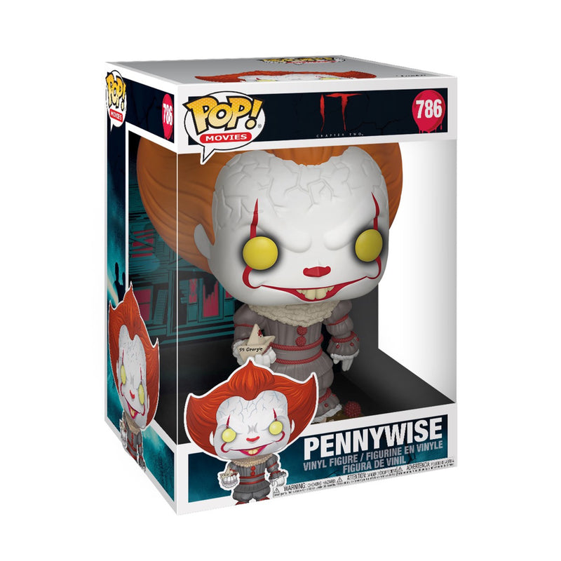 Funko Pop! Movies Jumbo: IT - Pennywise With Boat (FN-POP-00040593)