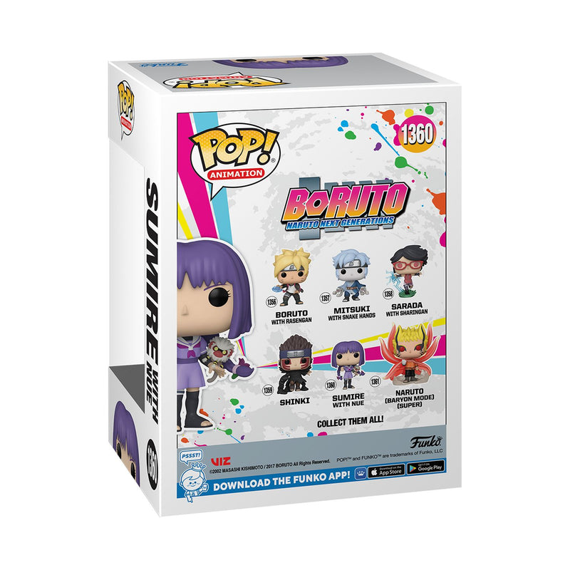 Funko Pop! Animation: Boruto Naruto Next Generations - Sumire With Nue