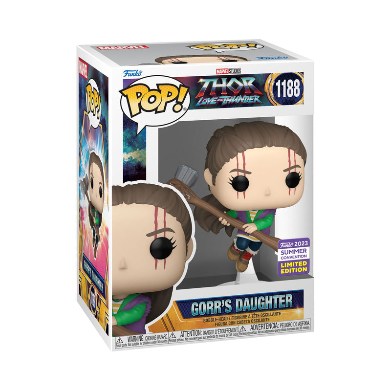 Thor Love And Thunder Funko Pop! Marvel Studios: Thor Love And Thunder - Gorrs Daughter (Summer Convention Limited Edition)