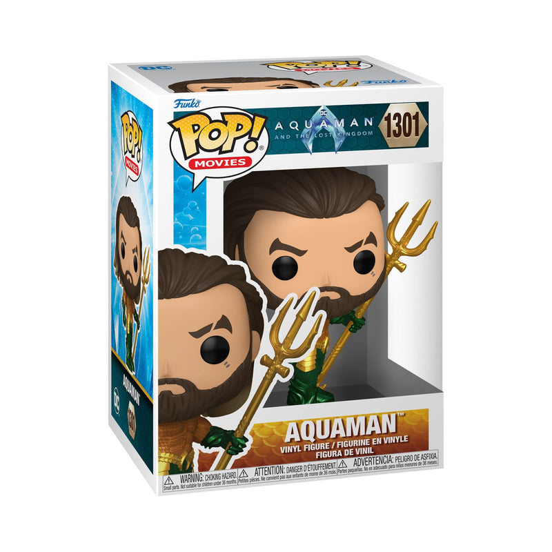 Funko Pop! Movies: DC Aquaman And The Lost Kingdom - Aquaman With Trident