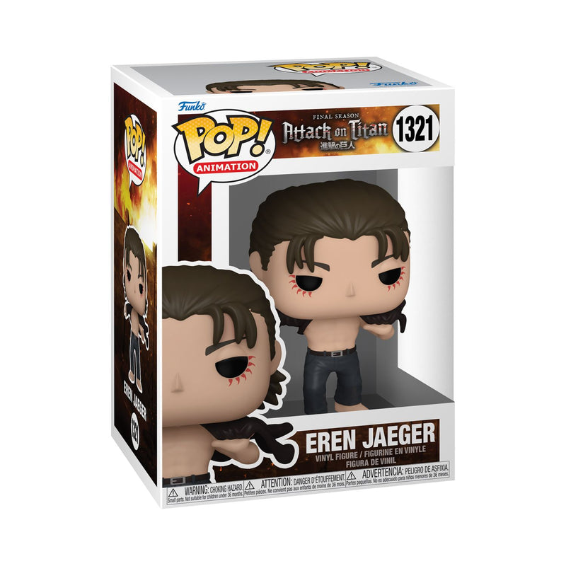 Funko Pop! Animation: Final Season Attack On Titan - Eren Jaeger With Open Shirt