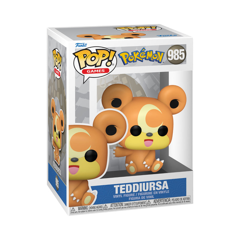 Funko Pop! Games: Pokemon - Teddiursa (FN-POP-00070936)