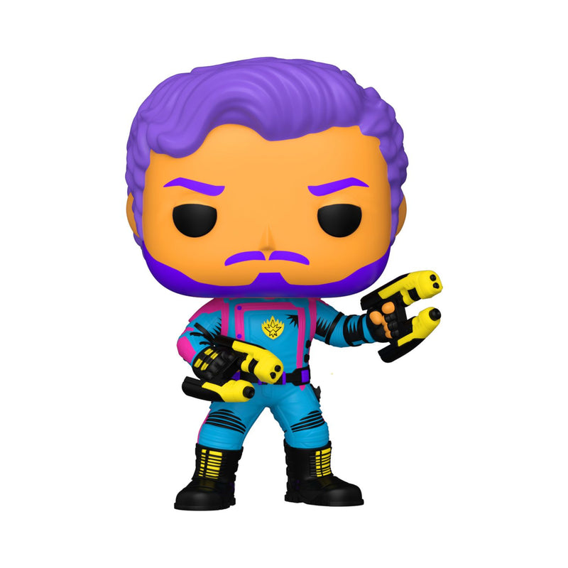 Funko Pop! Marvel Studios: Guardians Of The Galaxy - Star-Lord (Special Edition)(Black Light)