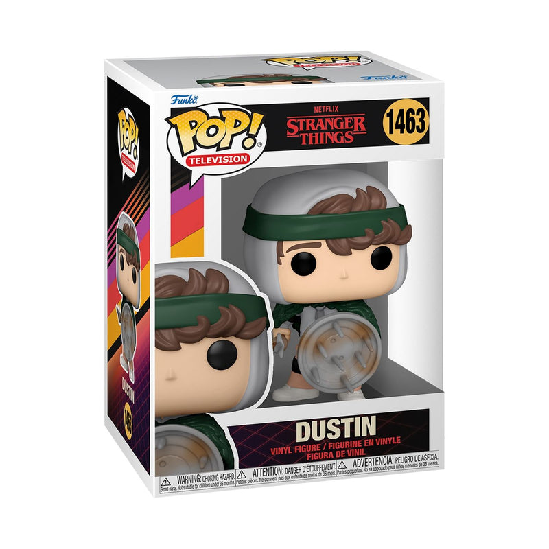 Funko Pop! Television: Netflix Stranger Things - Dustin With Spear And Shield