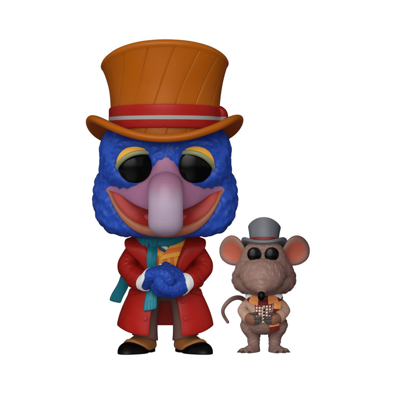 Funko Pop! Movies: Disney The Muppet Christmas Carol - Charles Dickens With Rizzo