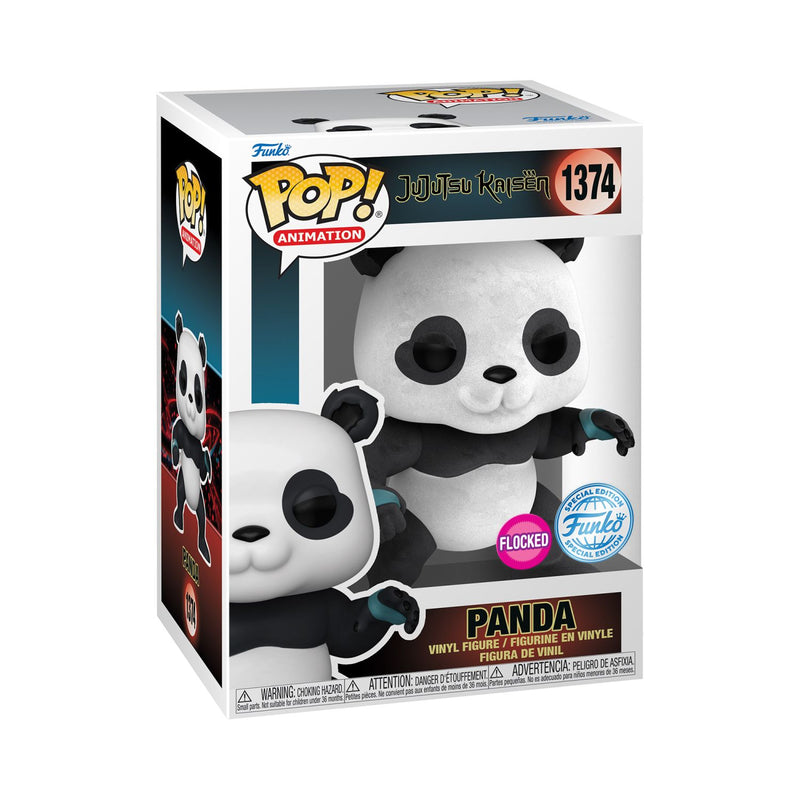 Funko Pop! Animation: Jujutsu Kaisen - Panda (Flocked)-(Special Edition)
