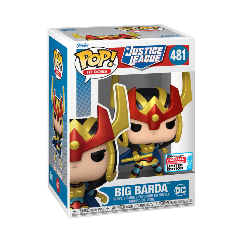 Funko Pop! Heroes: Justice League - Big Barda (Funko Exclusive 2023 Fall Convention Limited Edition)