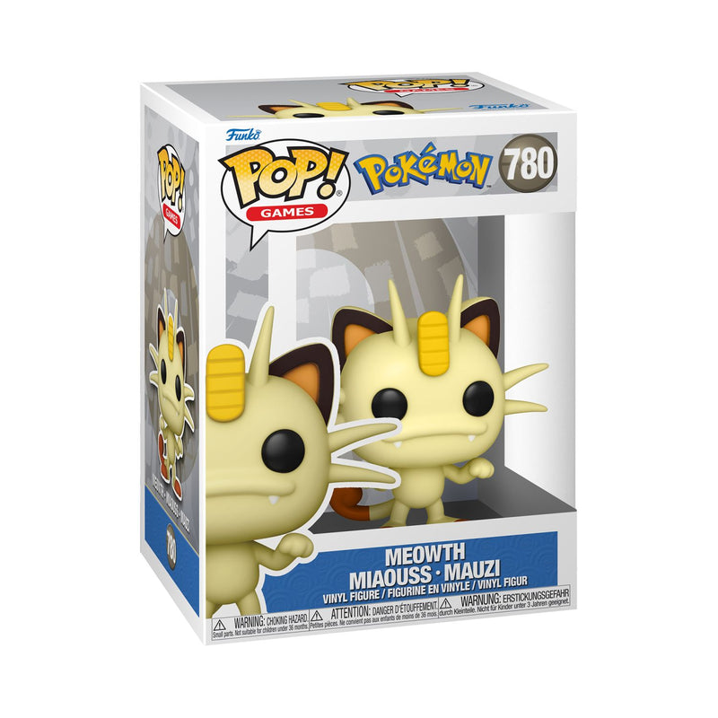 Funko Pop! Games: Pokemon - Meowth Miaouss Mauzi