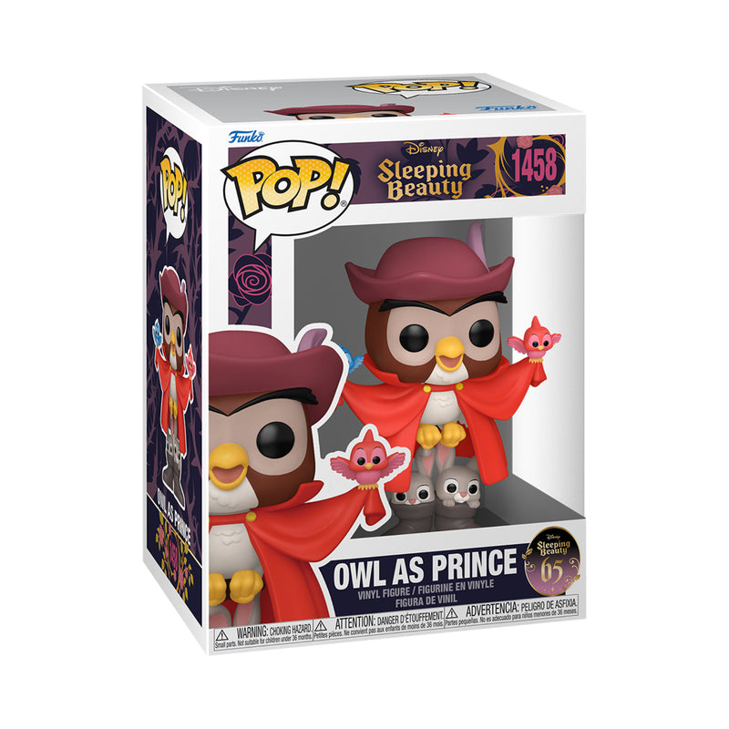 Funko Pop!: Disney Sleeping Beauty - Owl As Prince