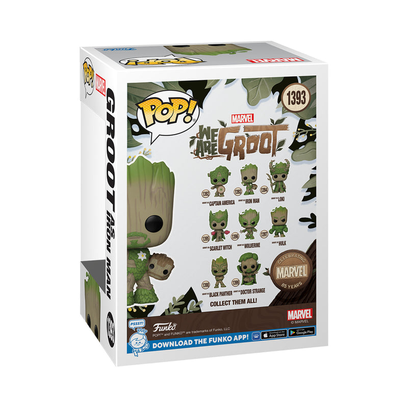 Funko Pop!: Marvel We Are Groot - Groot As Iron Man (Celebrating 85 Years Of Marvel) (FN-POP-00079516)