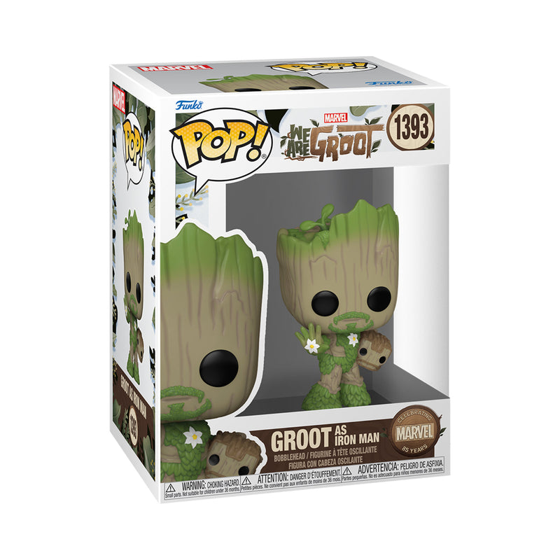 Funko Pop!: Marvel We Are Groot - Groot As Iron Man (Celebrating 85 Years Of Marvel) (FN-POP-00079516)