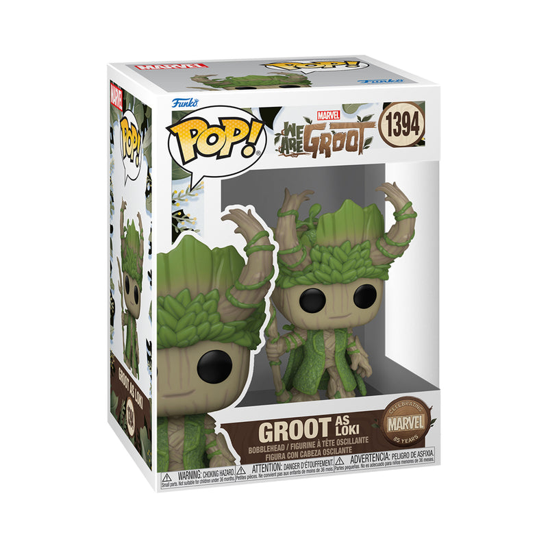 Funko Pop!: Marvel We Are Groot - Groot As Captain Loki (Celebrating 85 Years Of Marvel) (FN-POP-00079517)