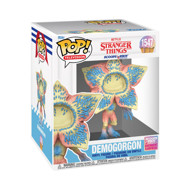 Funko Pop! Super Television: Netflix Stranger Things - Demogorgon (Scoops Ahoy Sherbert Surprise) (FN-POP-00079996)