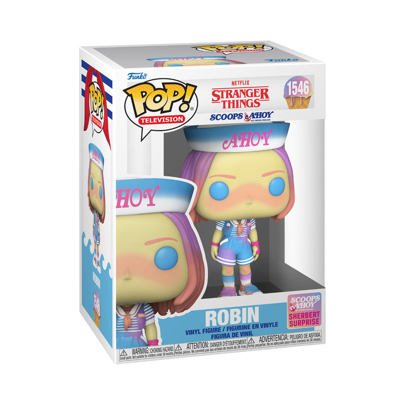 Funko Pop! Television: Netflix Stranger Things - Robin (Scoops Ahoy Sherbert Surprise) (FN-POP-00079997)