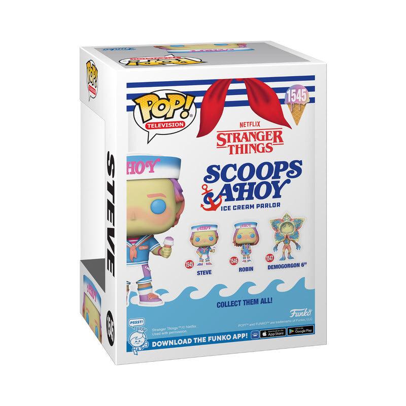 Funko Pop! Television: Netflix Stranger Things - Steve (Scoops Ahoy Sherbert Surprise) (FN-POP-00079998)