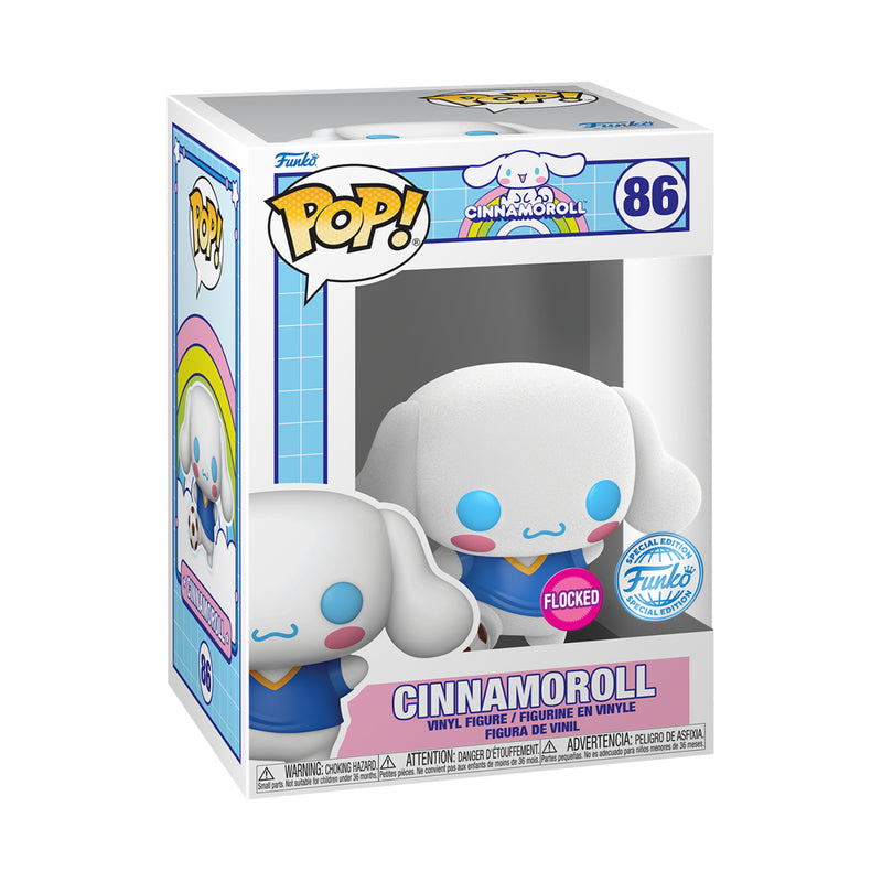 Funko Pop!: Cinnamoroll - Cinnamoroll With Socker Ball (Flocked)(Special Edition) (FN-POP-00082146)