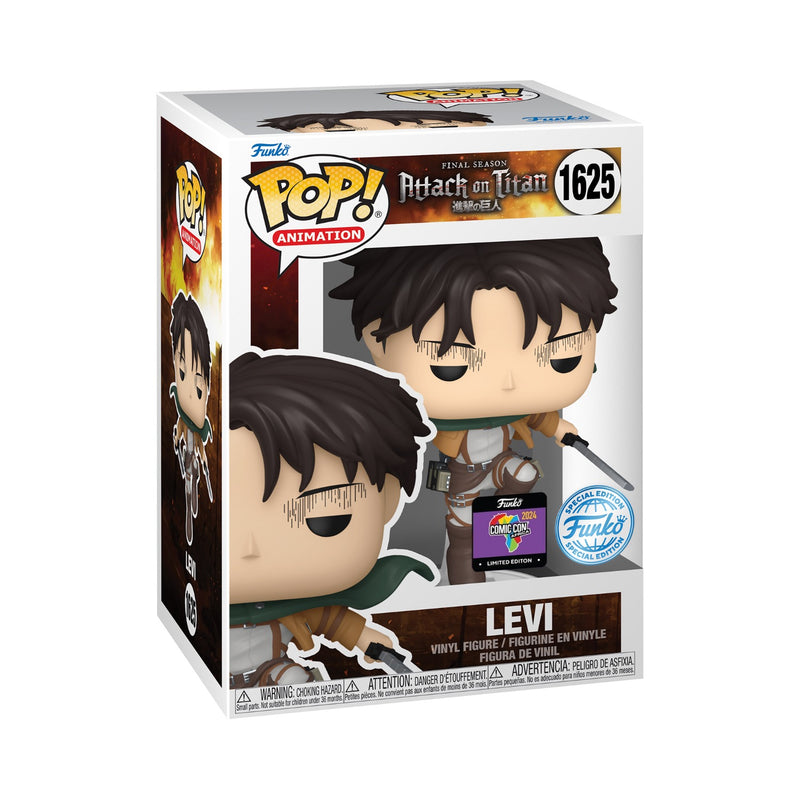 Funko Pop! Animation: Attack On Titan - Levi With Swords Special Edition) (FN-POP-00082151)