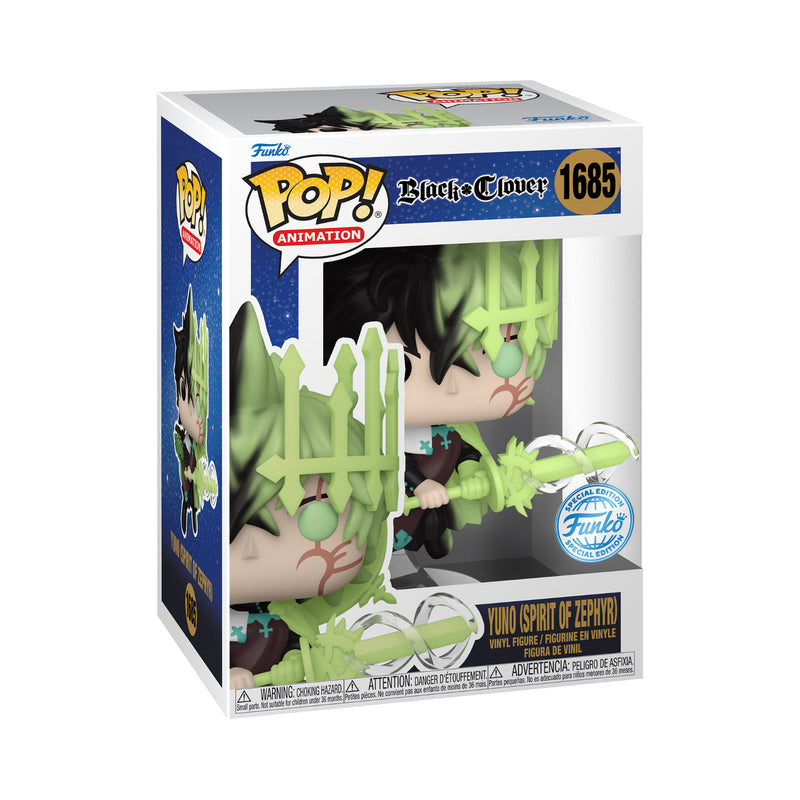 Funko Pop! Animation: Black Cover - Yuni (Spirit Of Zephyr)(Special Edition) (FN-POP-00082168)