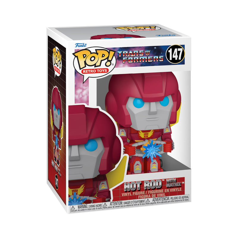 Funko Pop! Retro Toys: Transformers - Hot Rod With Matrix (FN-POP-00084120)