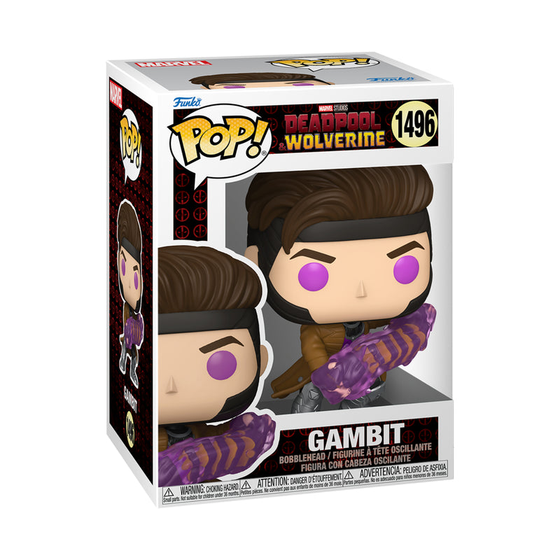 Funko Pop! Marvel: Deadpool & Wolverine - Gambit With Charged Cards (FN-POP-00084848)