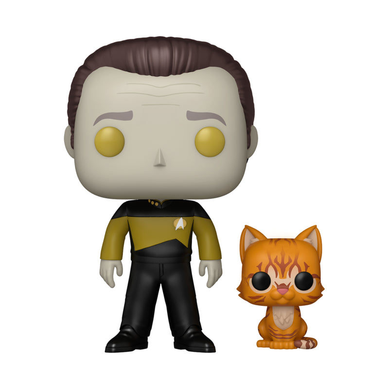 Funko Pop! Television: Star Trek The Next Generation - Data with Spot (FN-POP-00086250)