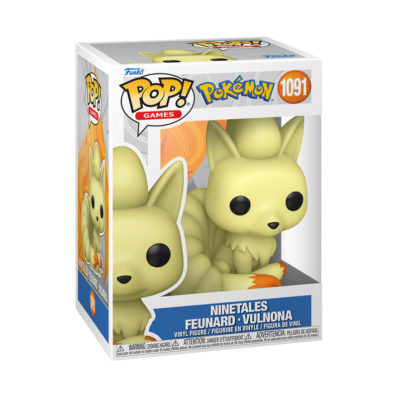 Funko Pop! Games: Pokemon - Ninetales Feunard Vulnona (FN-POP-00086366)