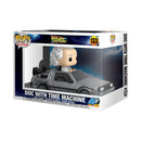 Funko Pop! Rides Deluxe: Back to the Future - Doc With Time Machine (FN-POP-00086449)