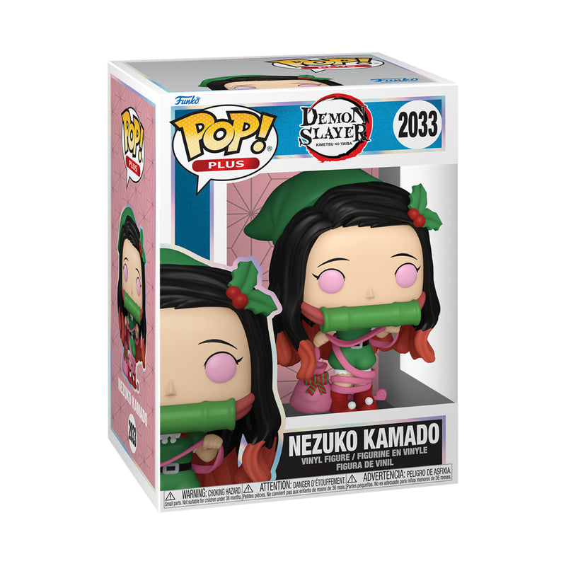 Funko Pop! Plus: Demon Slayer - Nezuko Kamado (Holiday Outfit) (FN-POP-00086775)