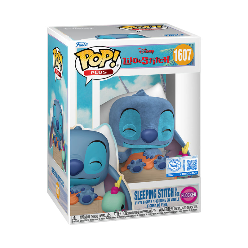 Funko Pop! Plus: Disney Lilo & Stitch - Sleeping Stitch In Box (Special Edition)(Flocked) (FN-POP-00088212)