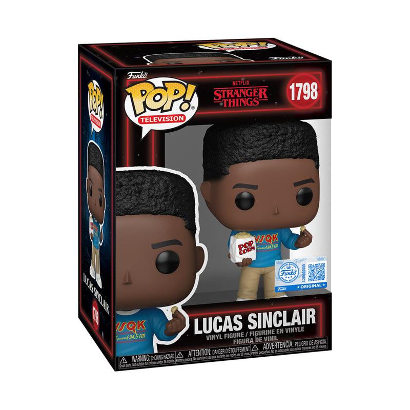 Funko Pop! Television: Netflix Stranger Things - Lucas Sinclair(Secial Edition) (FN-POP-00088522)