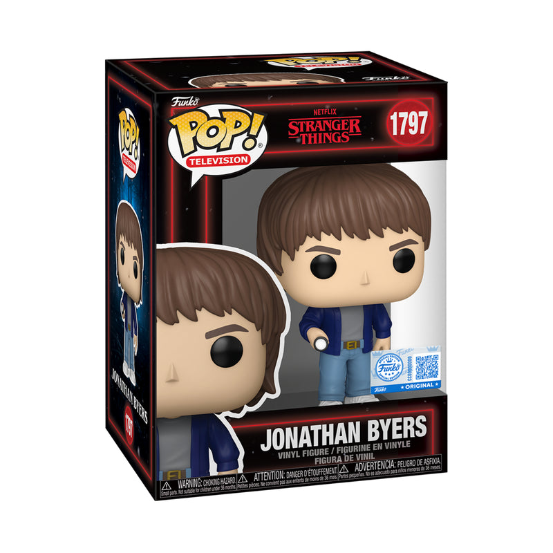 Funko Pop! Television: Netflix Stranger Things - Jonathan Byers(Special Edition) (FN-POP-00088523)