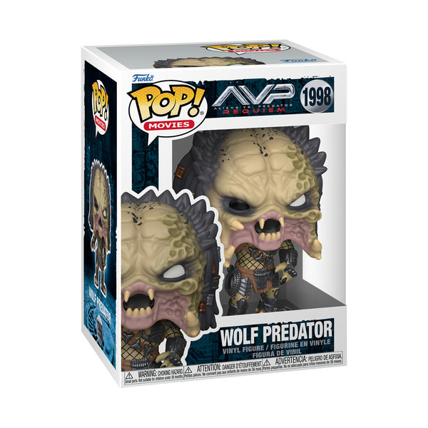 Funko Pop! Movies: Aliens VS. Predator Requiem - Wolf Predator (FN-POP-00090242)