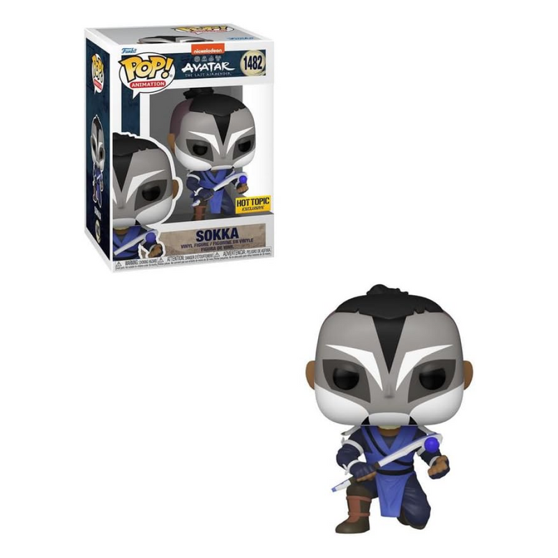 Funko Pop! Animation: Avatar The Last Airbender - Sokka With Warrior Mask (Special Edition)