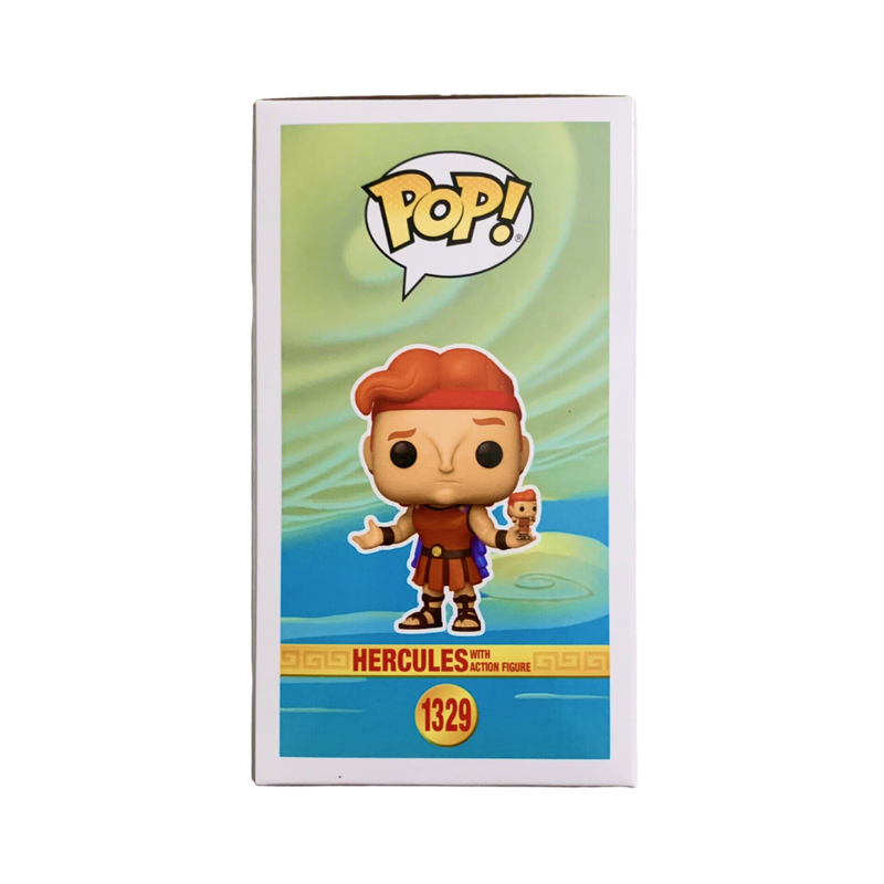 Funko Pop! Disney: Hercules - Hercules with Action Figure ( Funko 2023 Wonderous Covention Limited Edition)