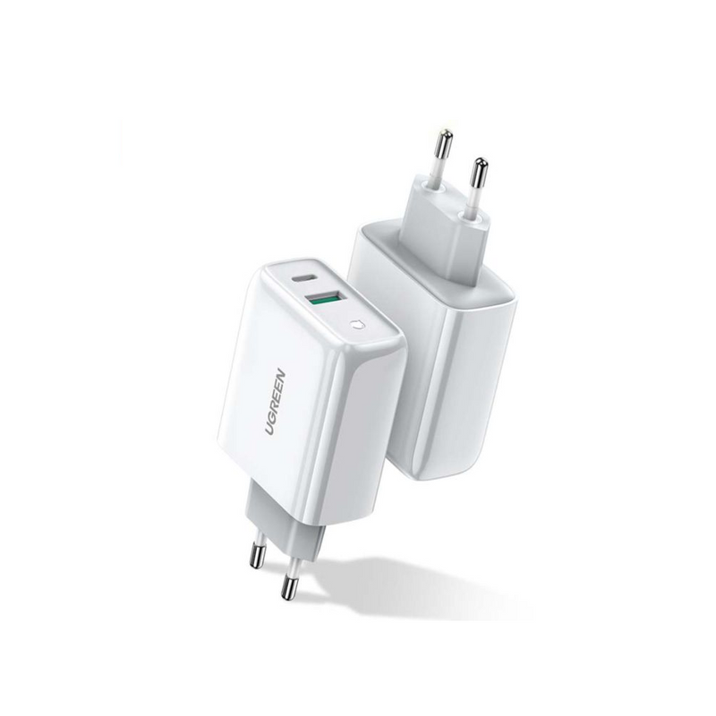 UGREEN 2 Port PD/USB Home Charger - 30W