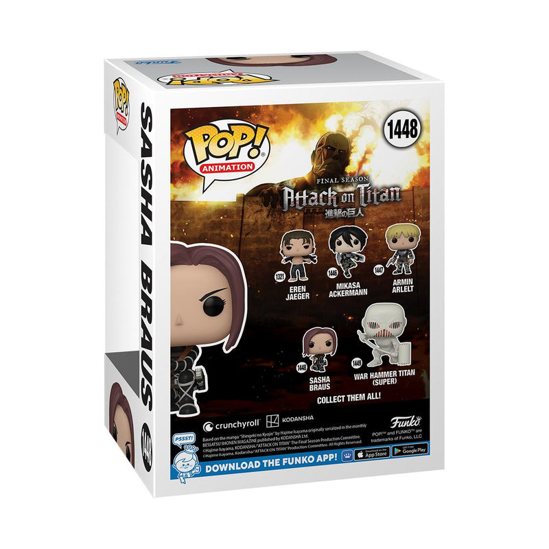 Funko Pop! Animation: Final Season Attack On Titan - Sasha Braus