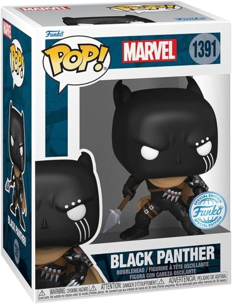 Funko Pop!: Marvel - Black Panther With Spear (Special Edition) (FN-POP-00082177)