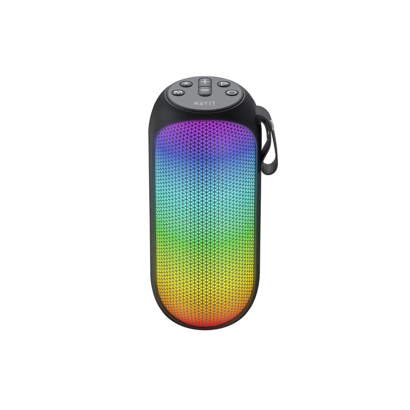 Havit RGB Lights Wireless Speaker - Black (HAV-SK808BT)