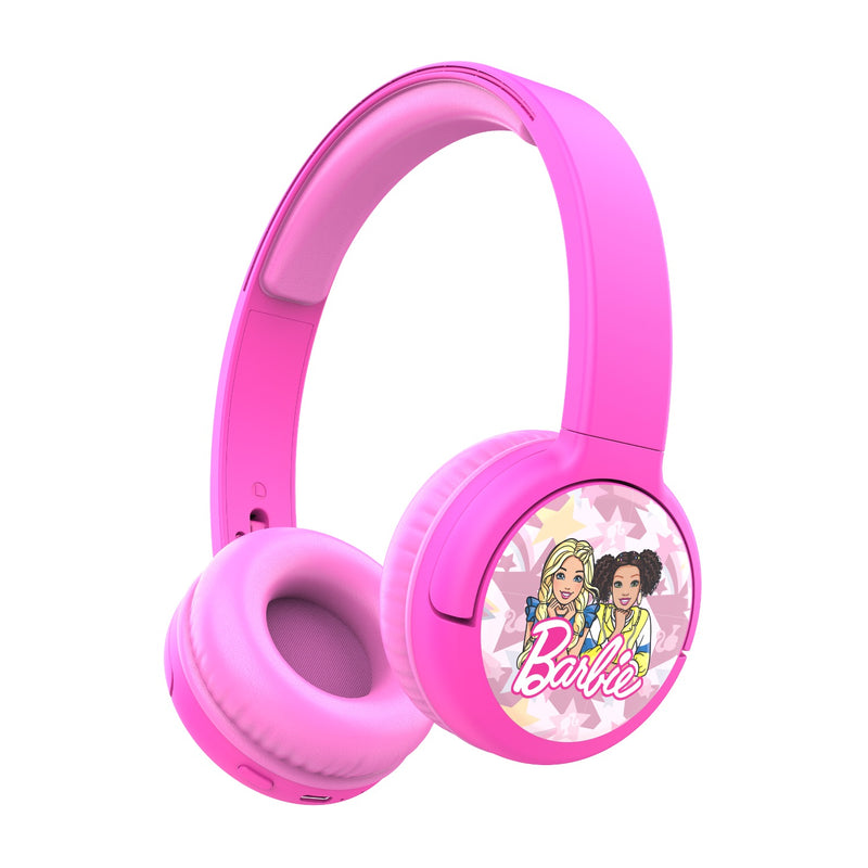 Barbie Kids Wireless Headphones - Pink (HP-6034-B)