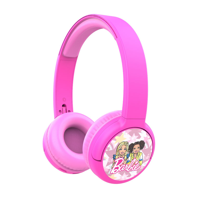 Barbie Kids Wireless Headphones - Pink (HP-6034-B)