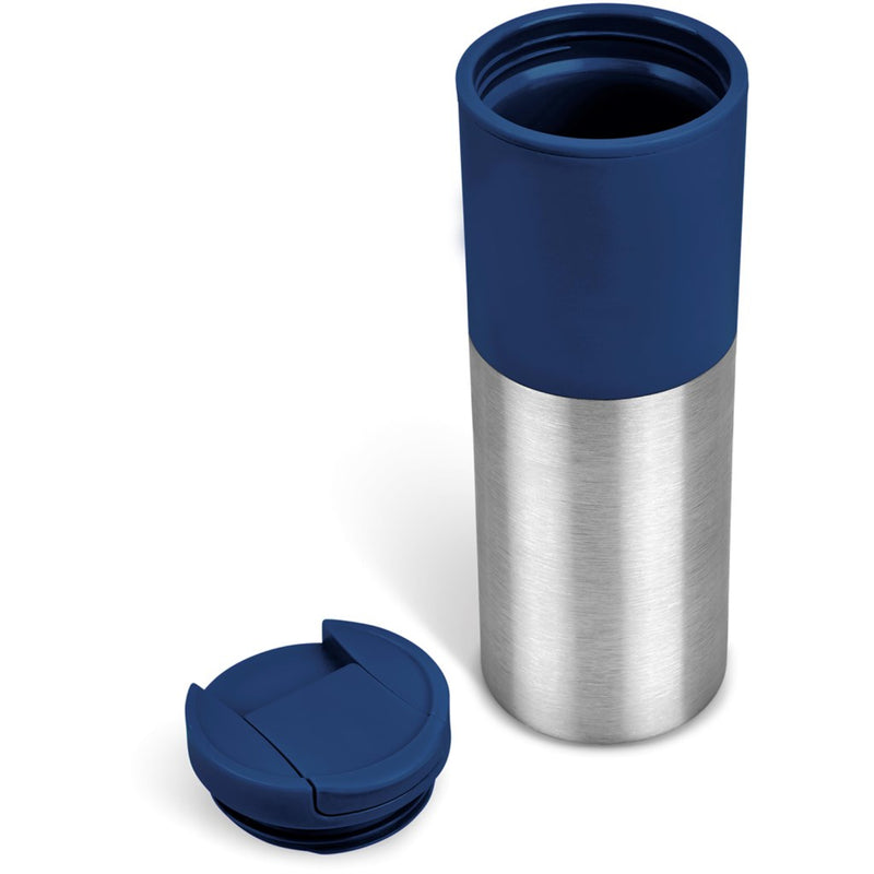 Kooshty Typhoon Stainless Steel & Plastic Double-Walled Tumbler 450ml - Navy (KOOSH-9135-NV)