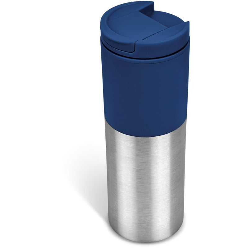 Kooshty Typhoon Stainless Steel & Plastic Double-Walled Tumbler 450ml - Navy (KOOSH-9135-NV)