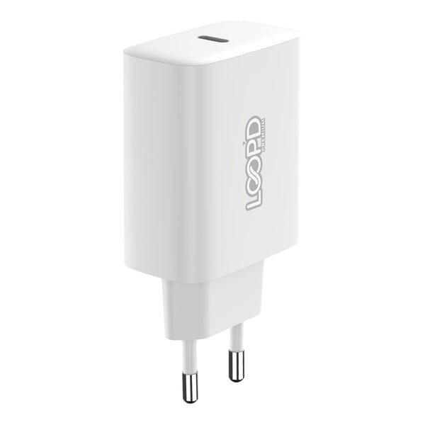 LOOP'D 1 Port Type C Home Charger 20W