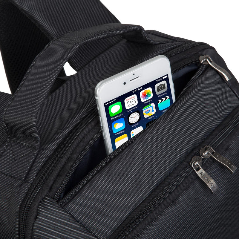 RIVACASE 8262 Central Laptop Backpack 15.6-inch - Black (RIVA-8262-BLACK)