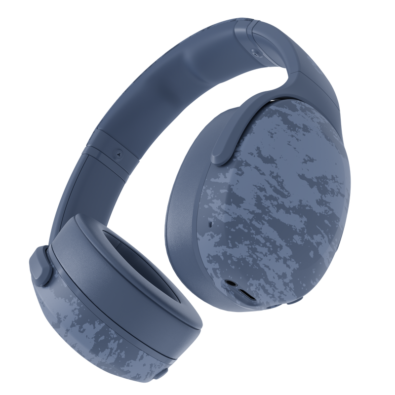 Skullcandy Crusher® Evo Sensory Bass Headphones With Personal Sound - Washed Denim (S6EVW-S985)