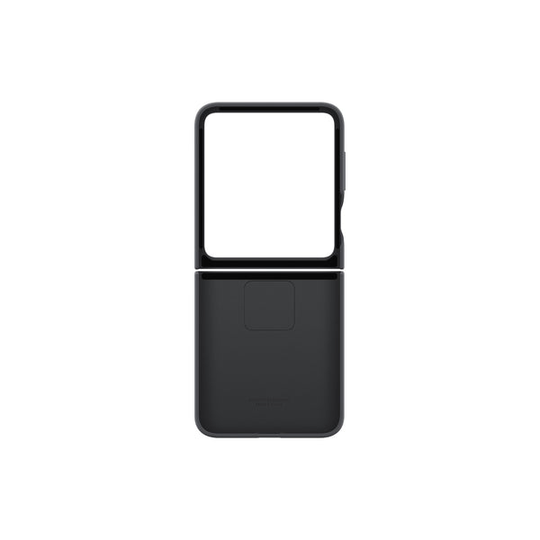 Samsung Silicone Cover With Ring - Samsung Galaxy Z Flip7 FE / Flip6 - Black (SAM-EF-PF741TB)