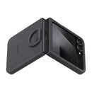 Samsung Silicone Cover With Ring - Samsung Galaxy Z Flip7 FE / Flip6 - Black (SAM-EF-PF741TB)